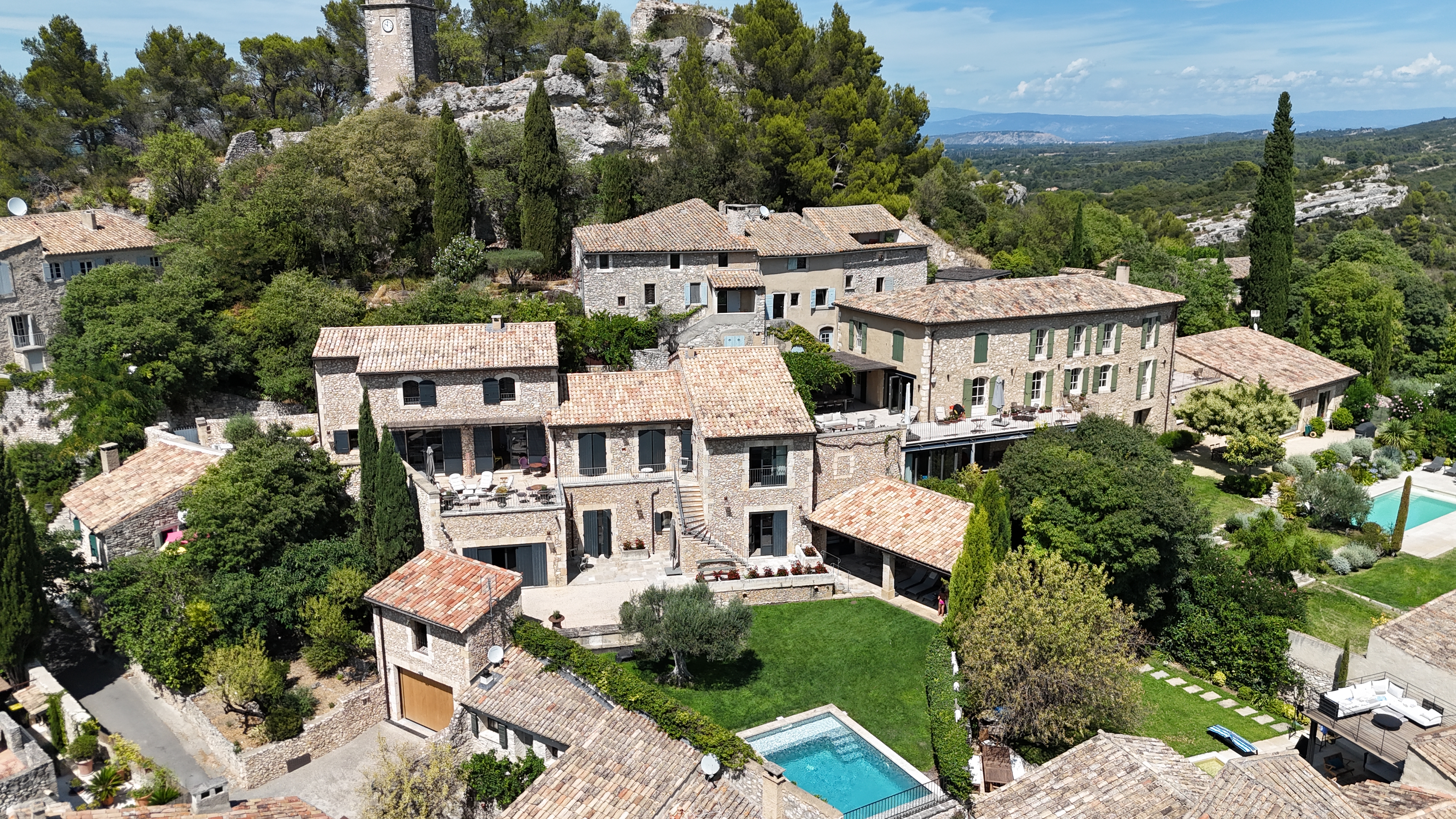 Propriété d’exception au centre du village d’Eygalières